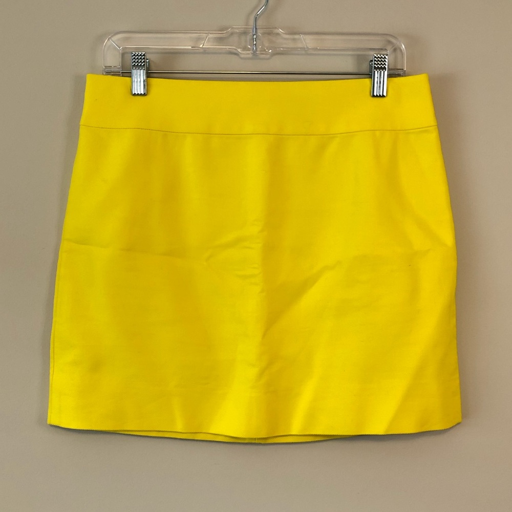 J.Crew Bright Yellow Skirt
